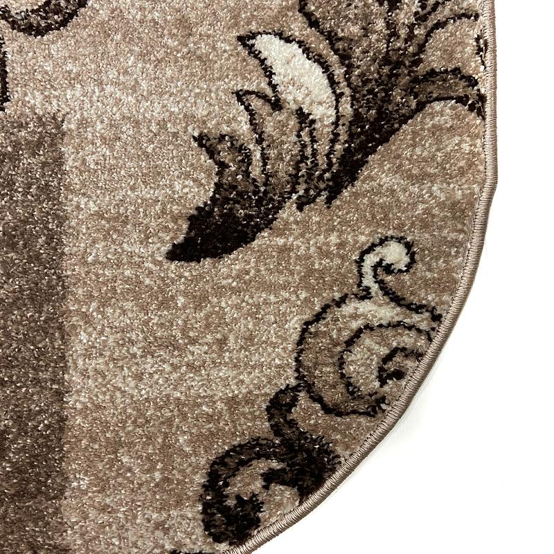 Килим фризе з невисоким ворсом Macio Beige 02584A