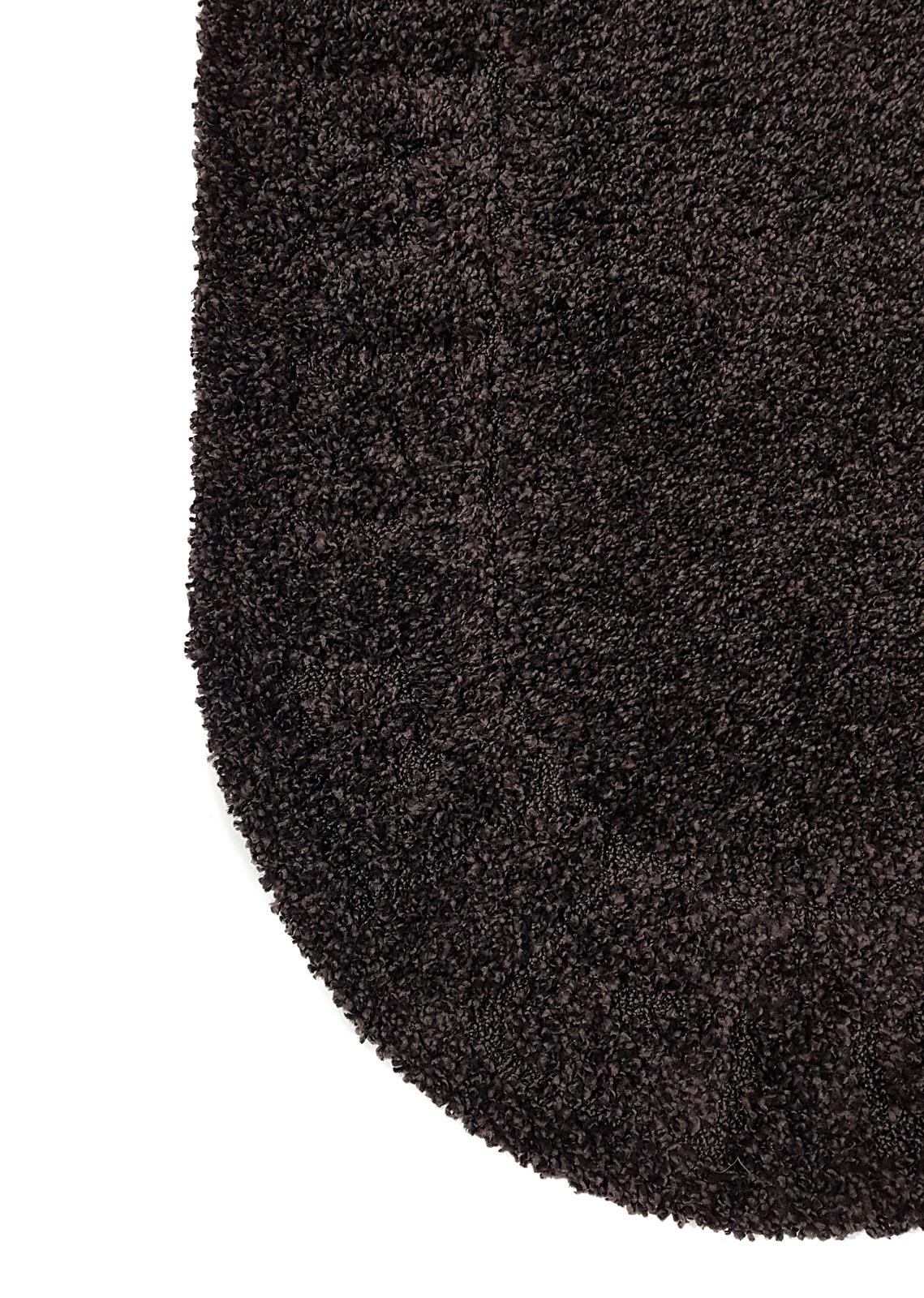 Ворсистий килимок Plush Loop DARK BROWN A361C