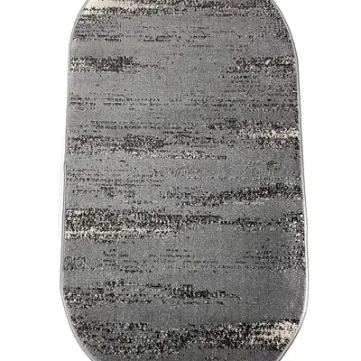 Килим фризе з невисоким ворсом Macio Gray 02576A