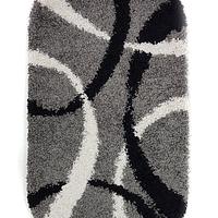 Пухнастий килим Plumis Lux Gray 7368A