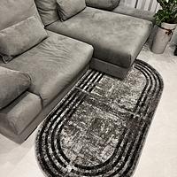 Килим фризе з невисоким ворсом Macio Gray 08559A