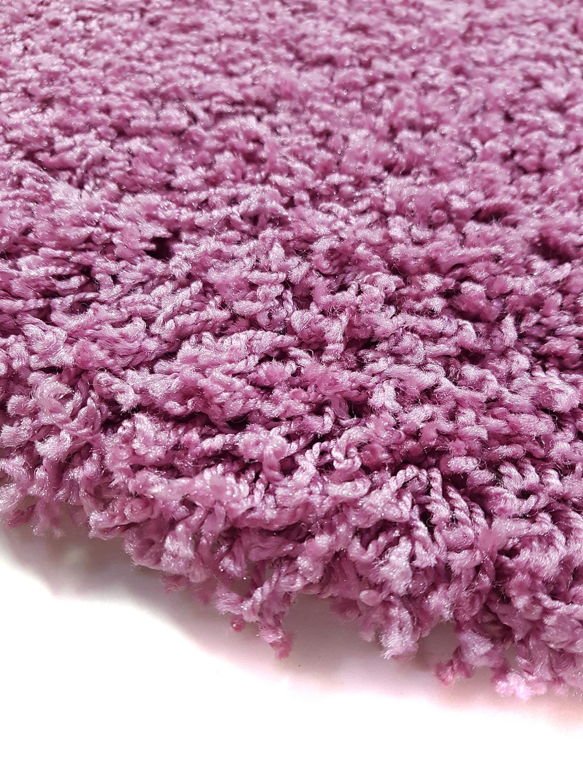 Пухнастий килим Plumis Lux DARK PINK 6365A