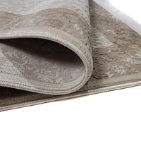 Килим з комбінованим ворсом и термоусадкой Glacia beige 03977A