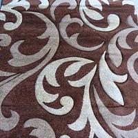 Килим з художньою стрижкою Curlex BROWN 4397A