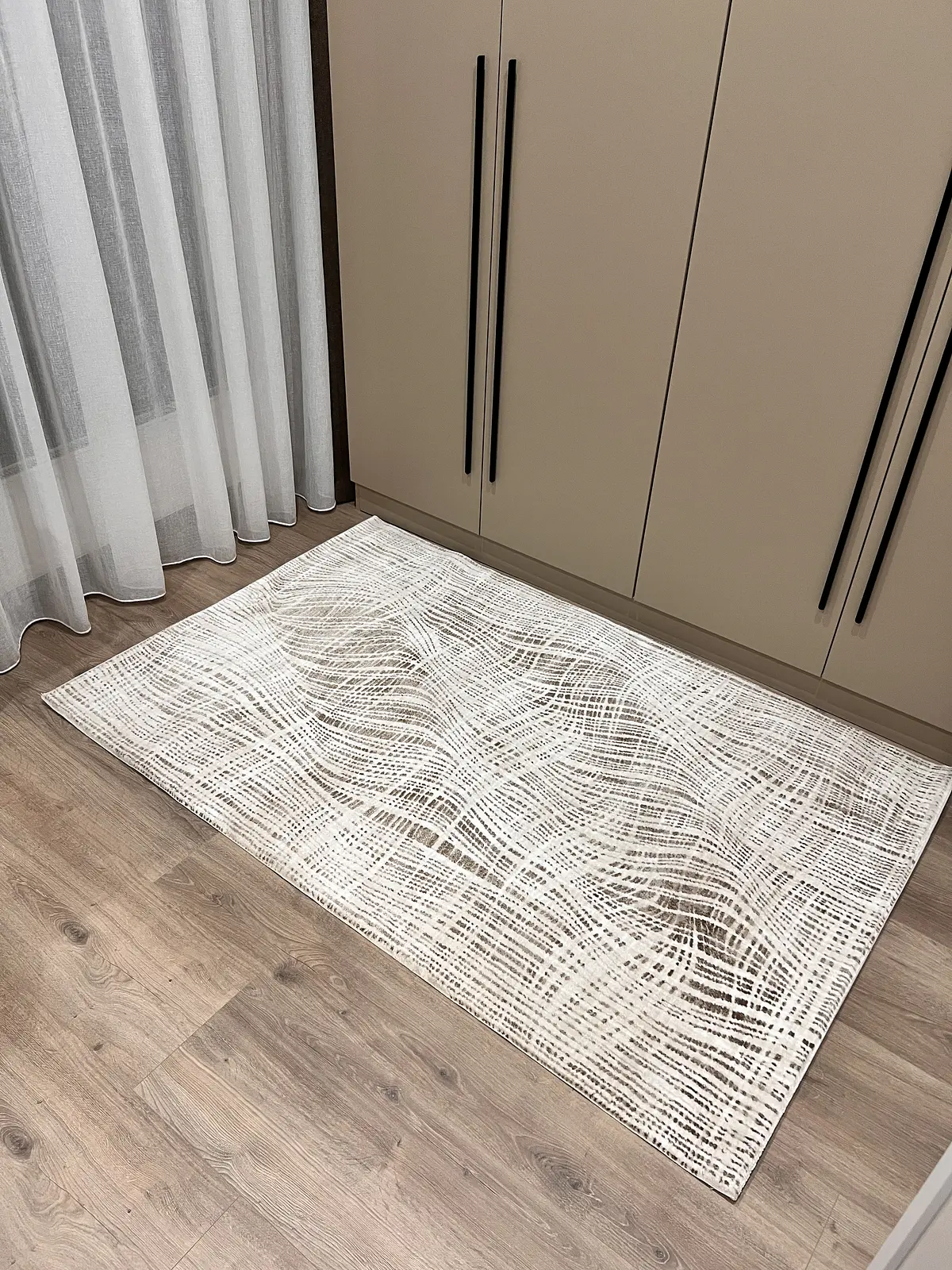 Килим із сучасним дизайном Solano beige / BROWN 8544A