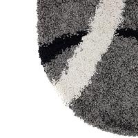 Пухнастий килим Plumis Lux Gray 7368A