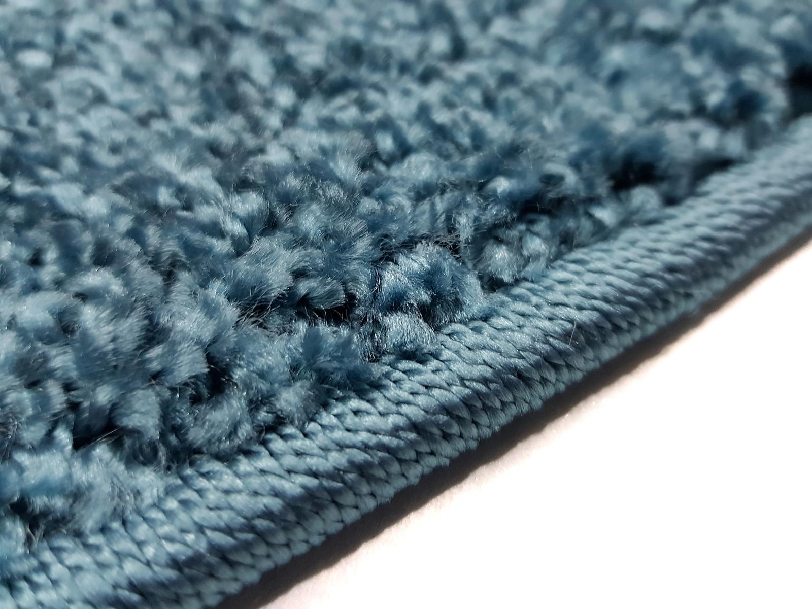 М'який килим з невисоким ворсом Однотонний Suavis Pro TURQUOISE / TURQUOISE 3849A