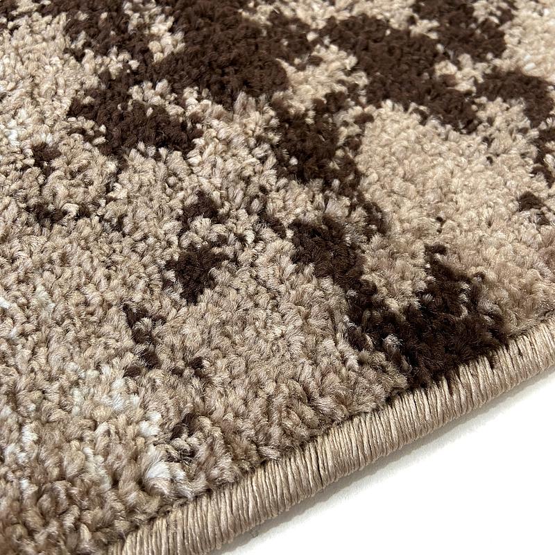 Килим фризе з невисоким ворсом Macio Beige 02618A