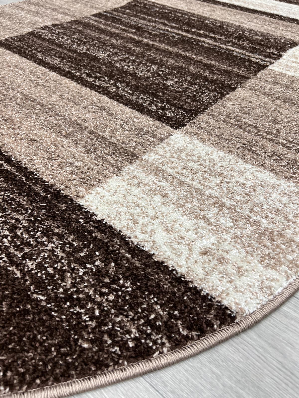 Килим фризе з невисоким ворсом Macio Beige 08551A