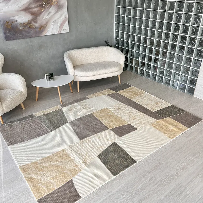Акриловий килим Velura Stelana ACIK BEJ 7108