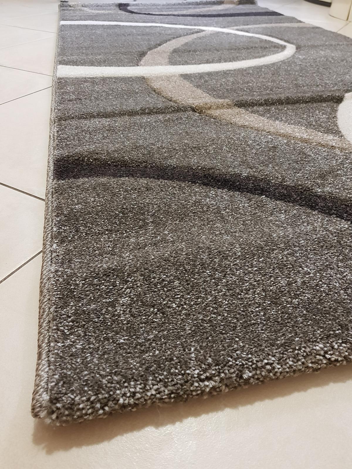 Килим з художньою стрижкою Tropica FUME D508A