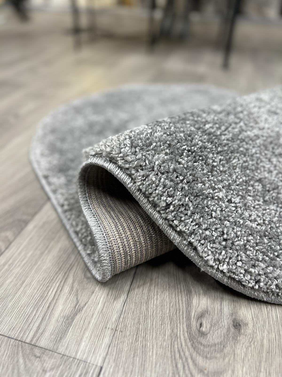 Пухнастий килим Plumeria gray 12500/16