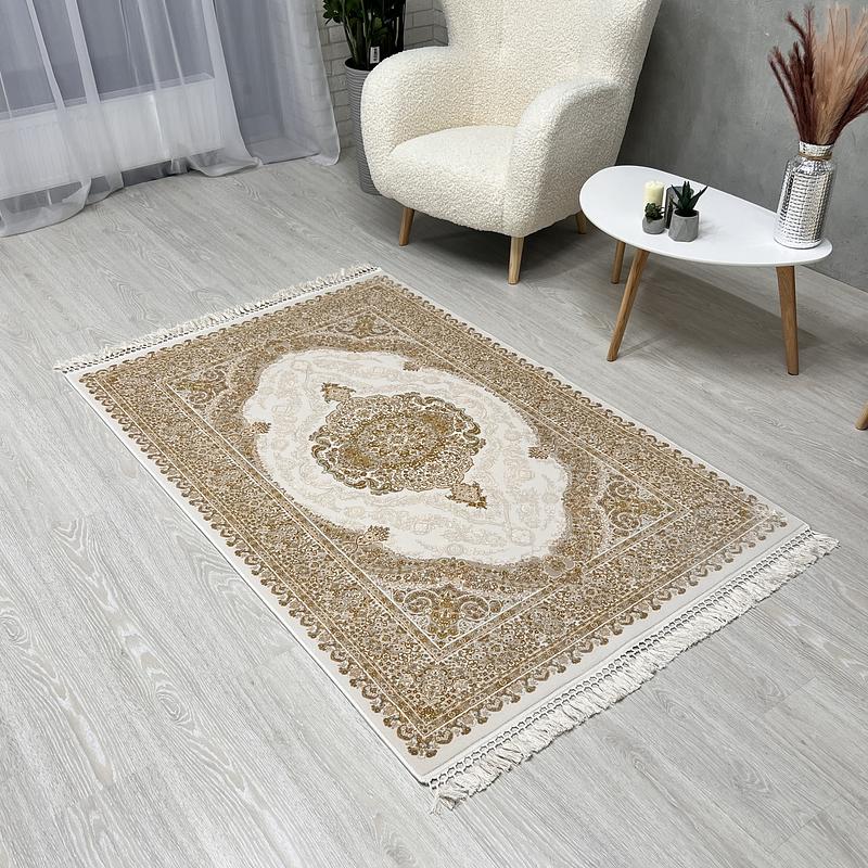 Килим з бамбукової нитки Heritex Imperia Золотий 1770