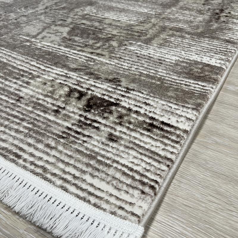 Килим з комбінованим ворсом Onyxa beige 3936A