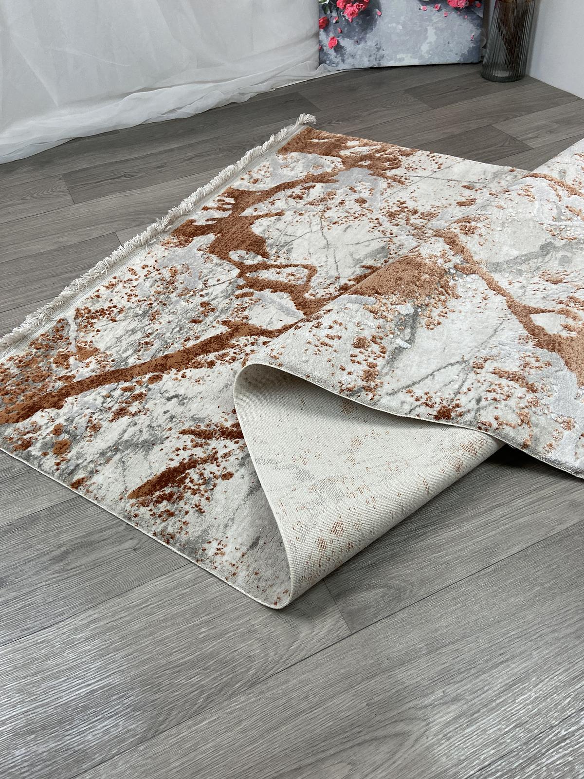 Сучасний килим Velura Art TERRA COKEN_A_GRI 2067