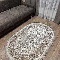 Килим з комбінованим ворсом и термоусадкой Glacia BEIGE 03977A