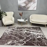 Килим з невисоким ворсом Vortex Коричневий 4640A A.KAHVE / KAHVE