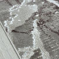 Килим з невисоким ворсом Vortex Бежевий з коричневим 4640A KAHVE / A.KAHVE