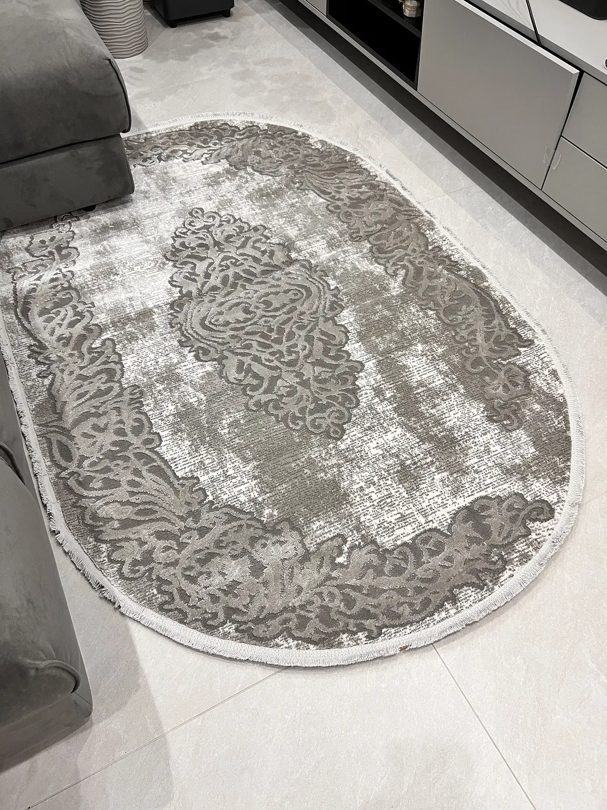 Килим з термоусадкою Aquila Gray 3254C