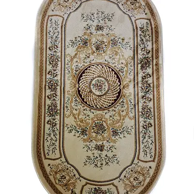 Класичний килим з поліестеру Argentum cream 5813B