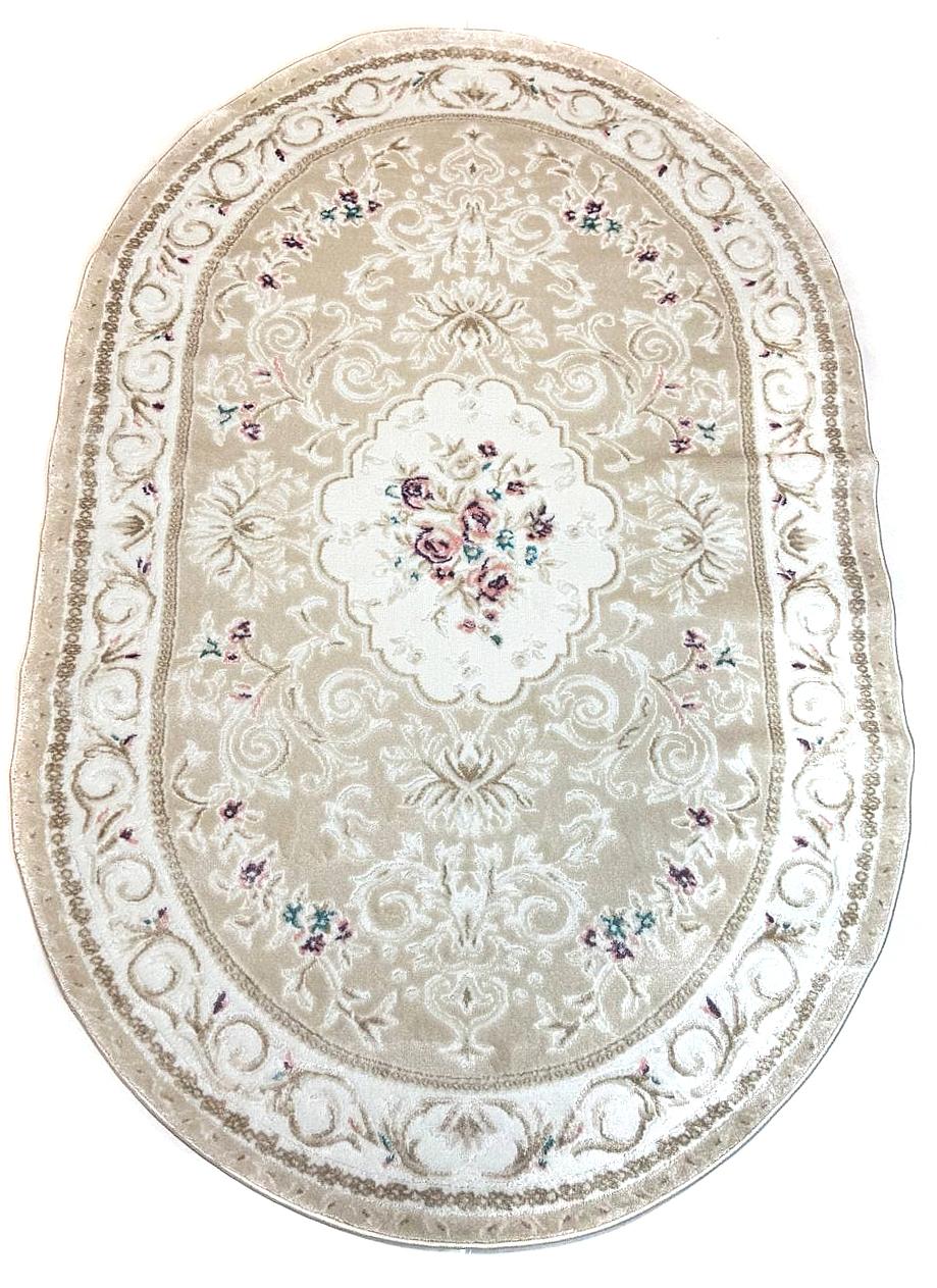 Класичний килим Flora Beige P659B