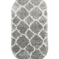 Пухнастий килим Quietis Gray P543A