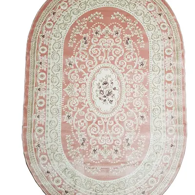 Класичний килим Flora PINK / PINK P658B