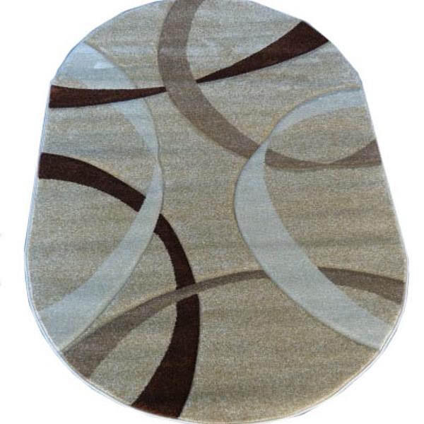Килим з художньою стрижкою Curlex BEIGE 2632A