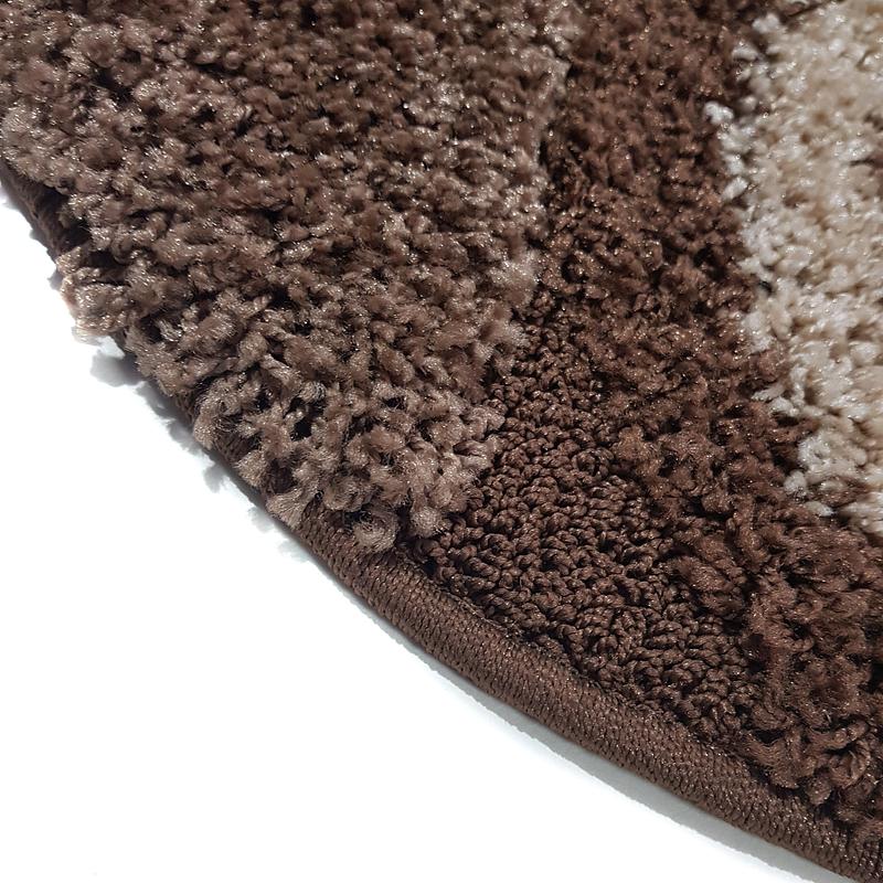 Пухнастий килим Vortax Plush Loop DARK BROWN 7641A