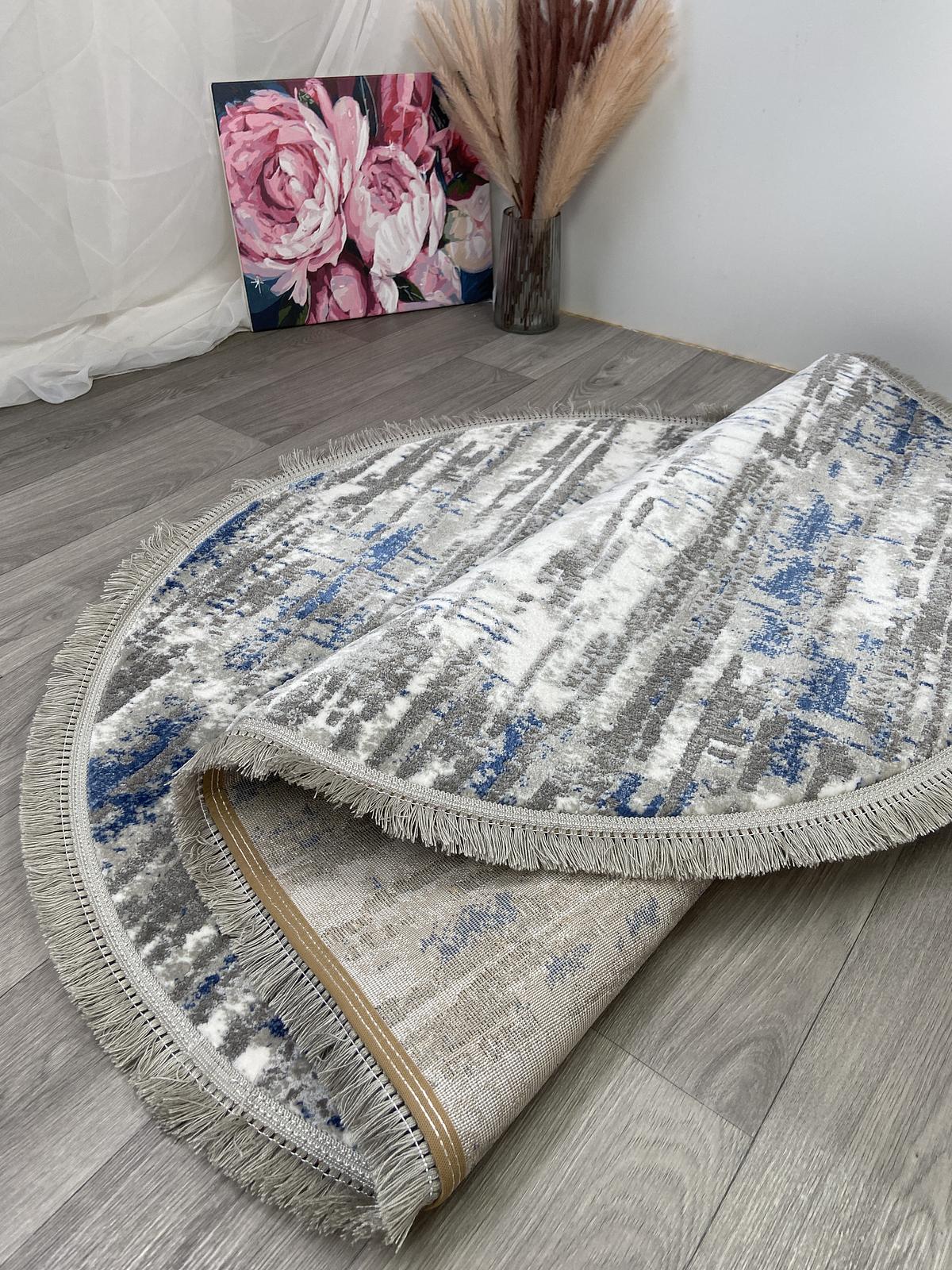 Килим з термоусадкою Aquila Mavi 2701B