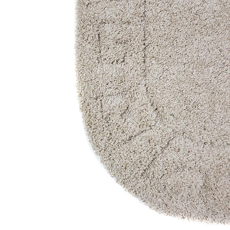 Ворсистий килимок Plush Loop cream A361C