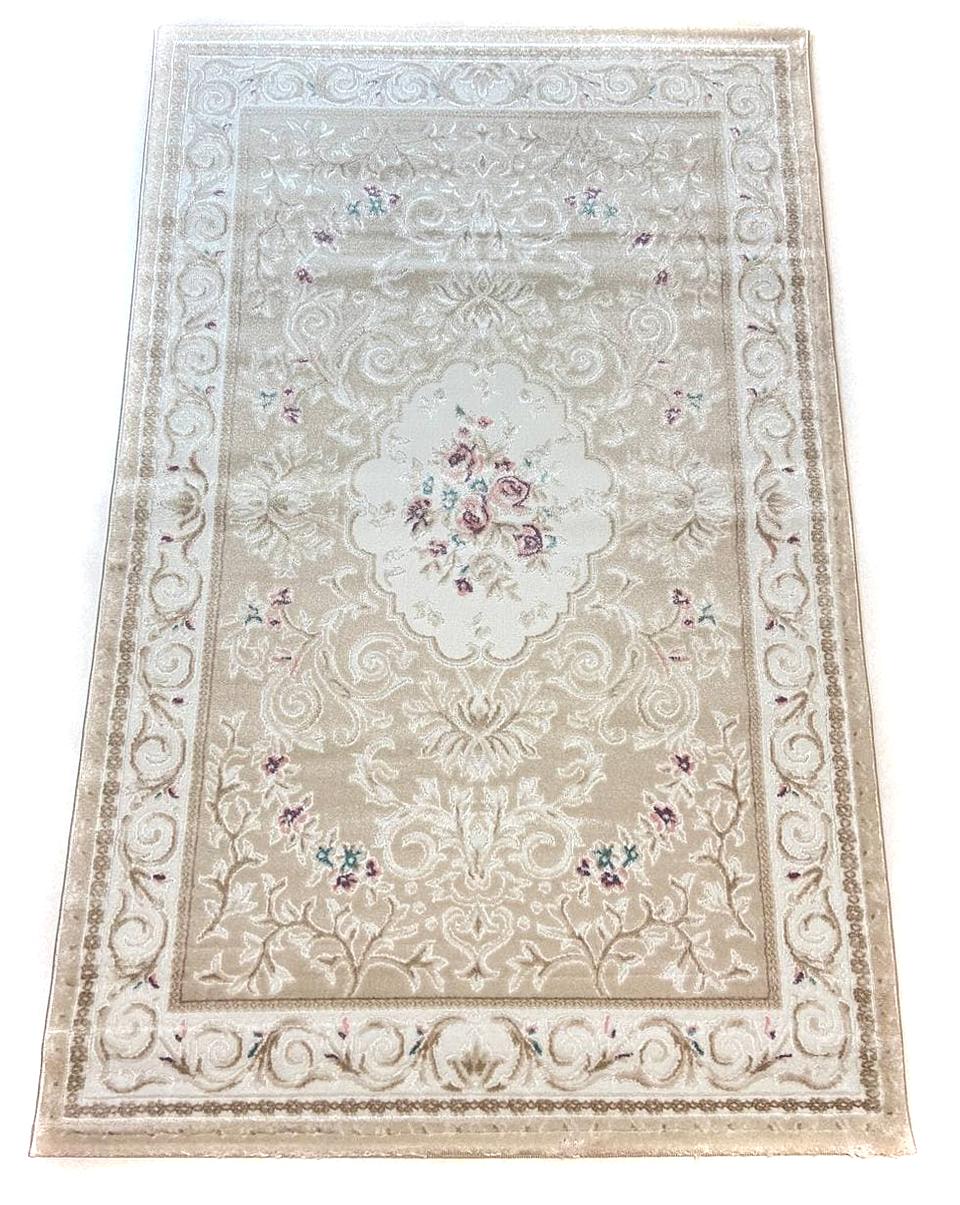 Класичний килим Flora Beige P659B