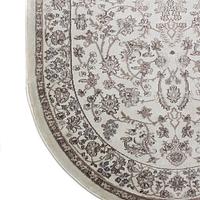 Класичний килим з поліестеру Argentum WHITE 4260D