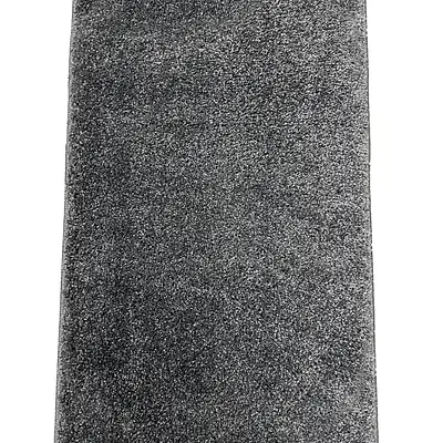Пухнастий килим Plumeria dark gray 12500/60