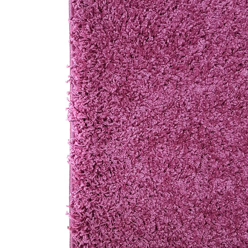 Пухнастий килим Plumis Lux DARK PINK 6365A