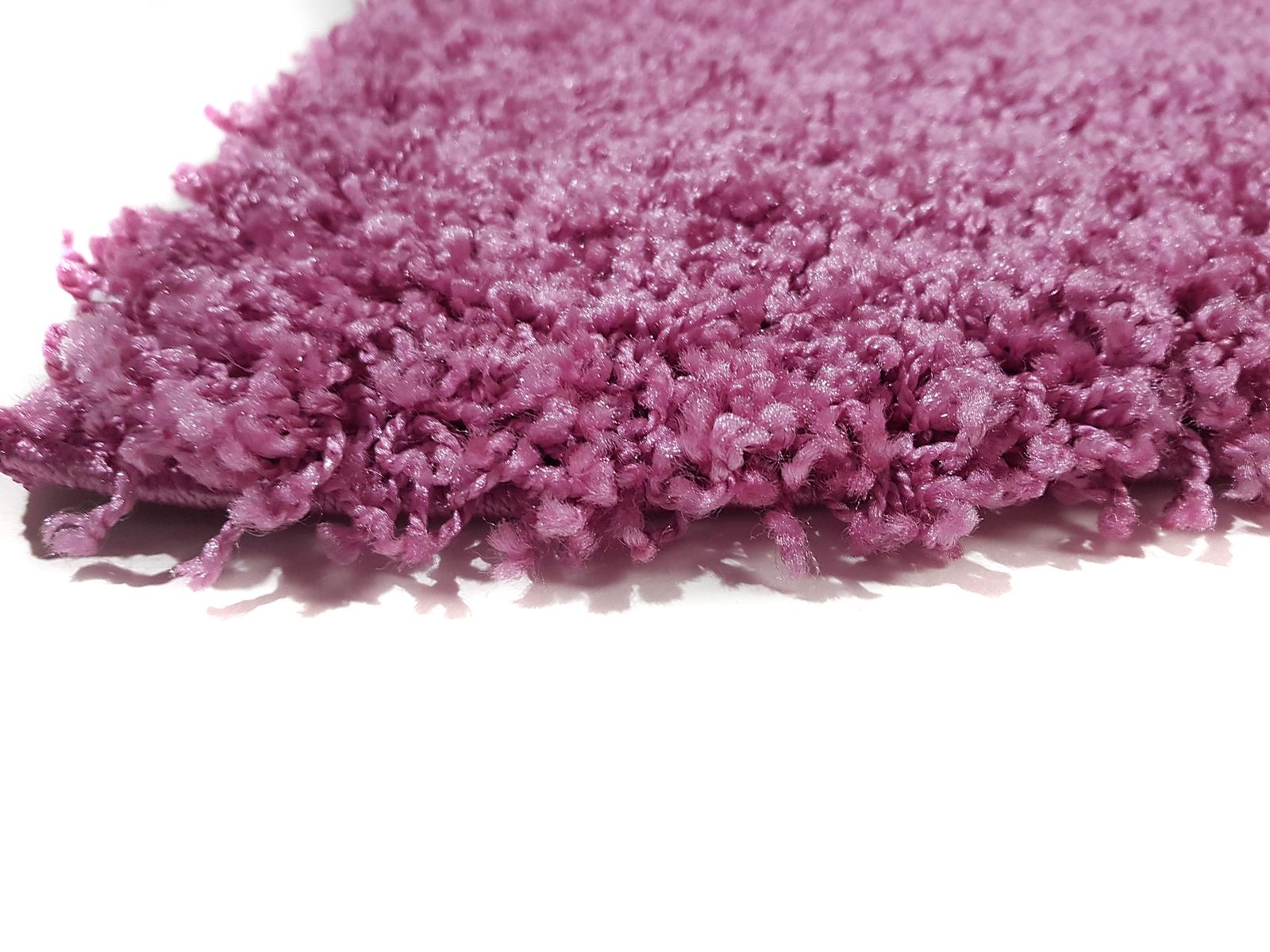 Пухнастий килим Plumis Lux DARK PINK 6365A