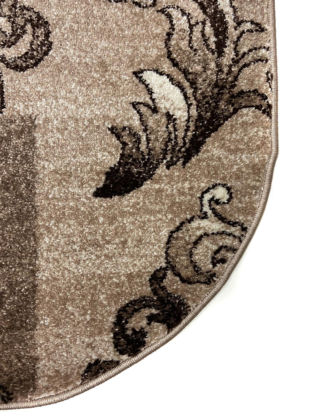 Килим фризе з невисоким ворсом Macio Beige 02584A