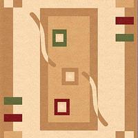 Килим високощільний з художественной стрижкой Elara Cream 5490A