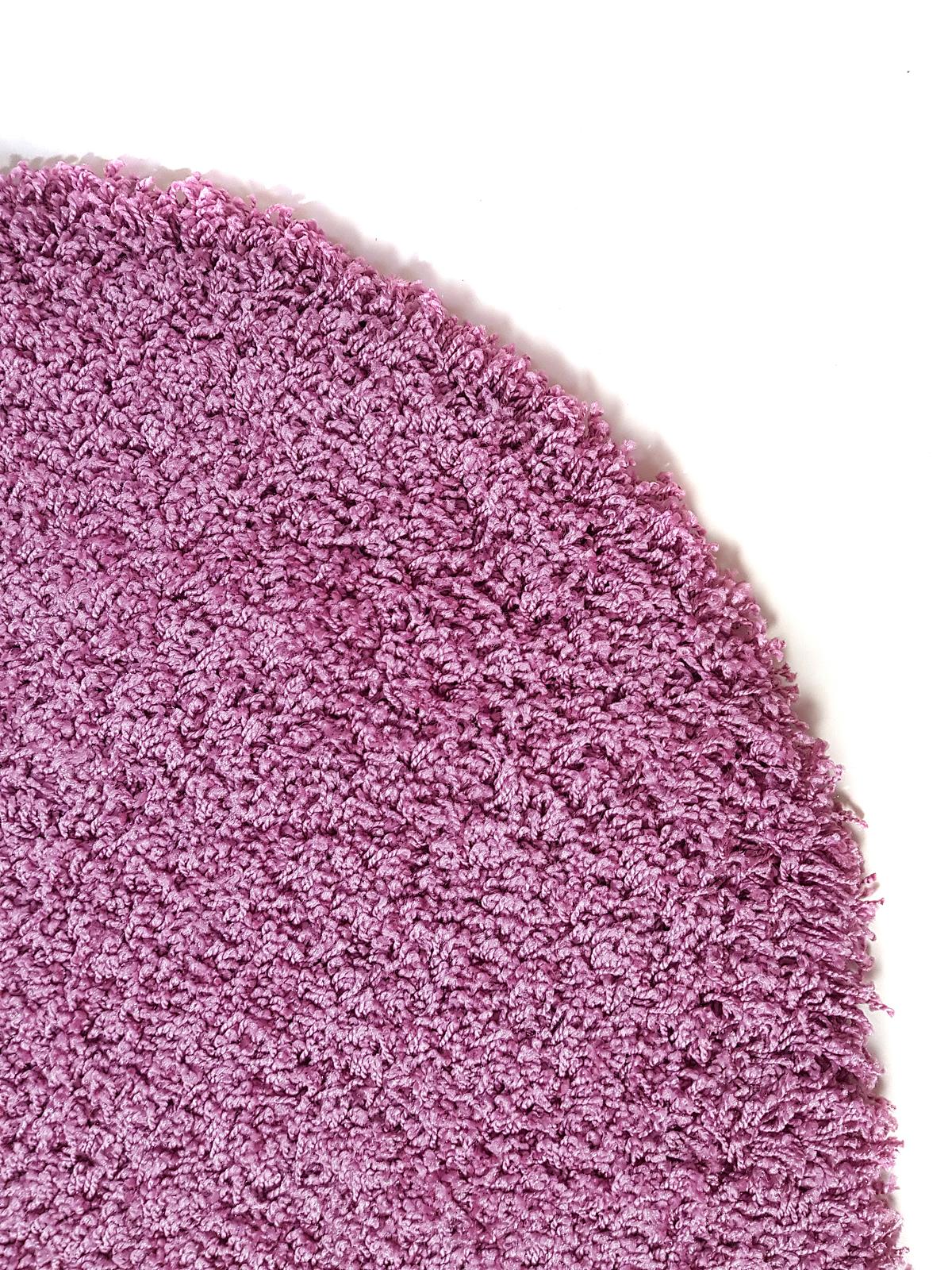 Пухнастий килим Plumis Lux DARK PINK 6365A