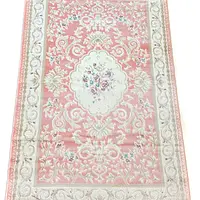 Класичний килим Flora PINK / PINK P659B