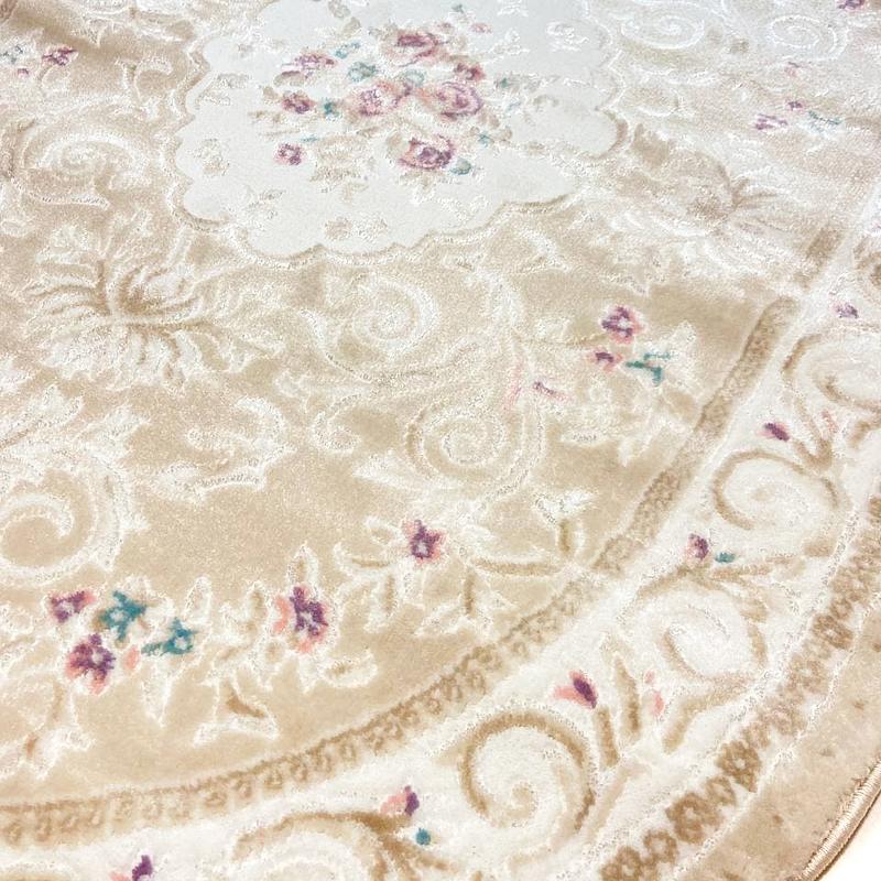 Класичний килим Flora Beige P659B
