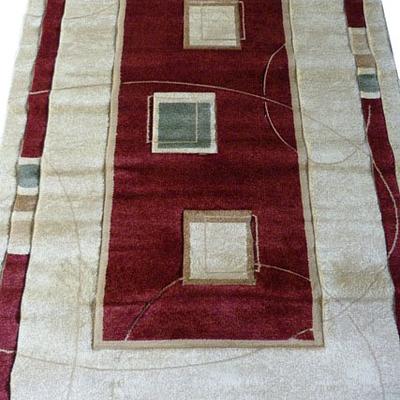 Килим високощільний з художественной стрижкой Elara Cream 5789A