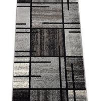 Килим фризе з невисоким ворсом Macio Gray 02239A