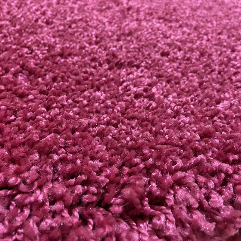 Пухнастий килим Plumis Lux PINK 6365A
