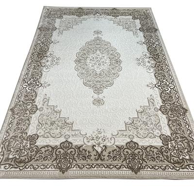 Килим із сучасним дизайном Solano beige / BROWN 8549A