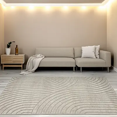 Килим у скандинавському стиле Filira Nord Бежевий 38025/202 BEIGE