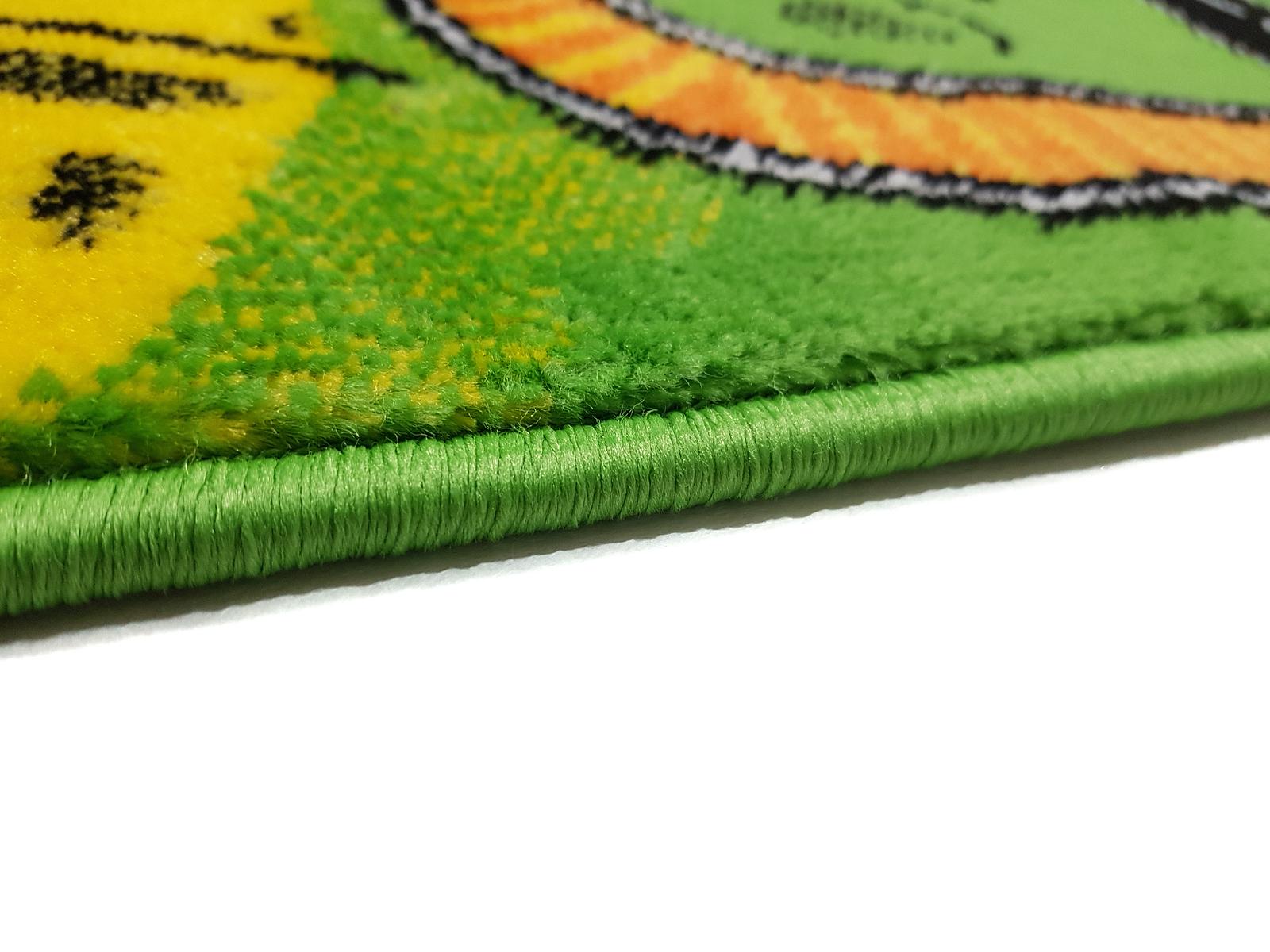 Дитячий килим із малюнком міста Junix GREEN K551B