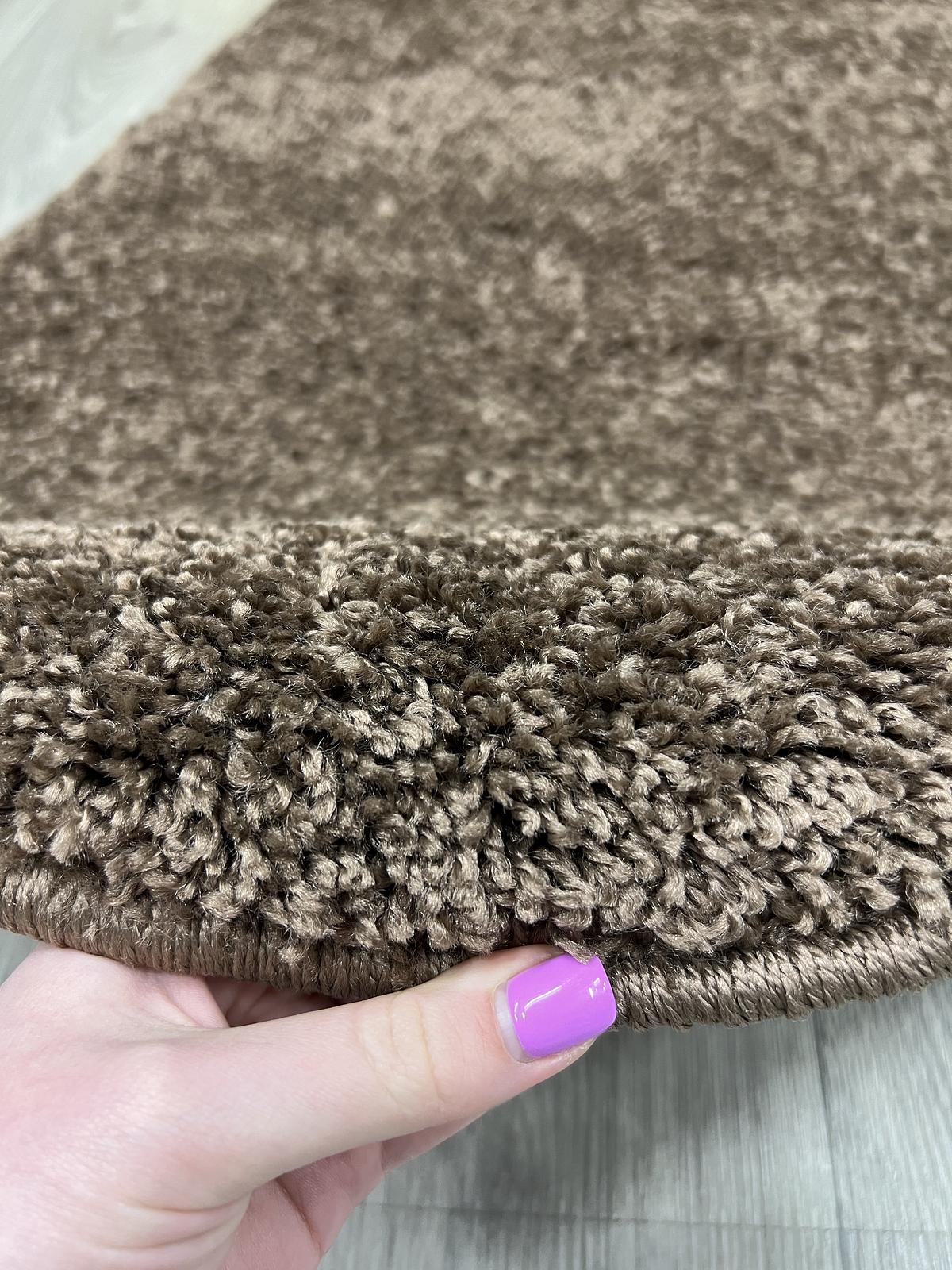 Пухнастий килим Plumeria brown 12500/90
