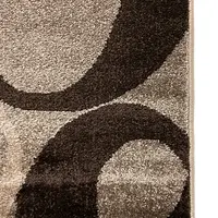 Килим фризе з невисоким ворсом Macio Beige 02577A