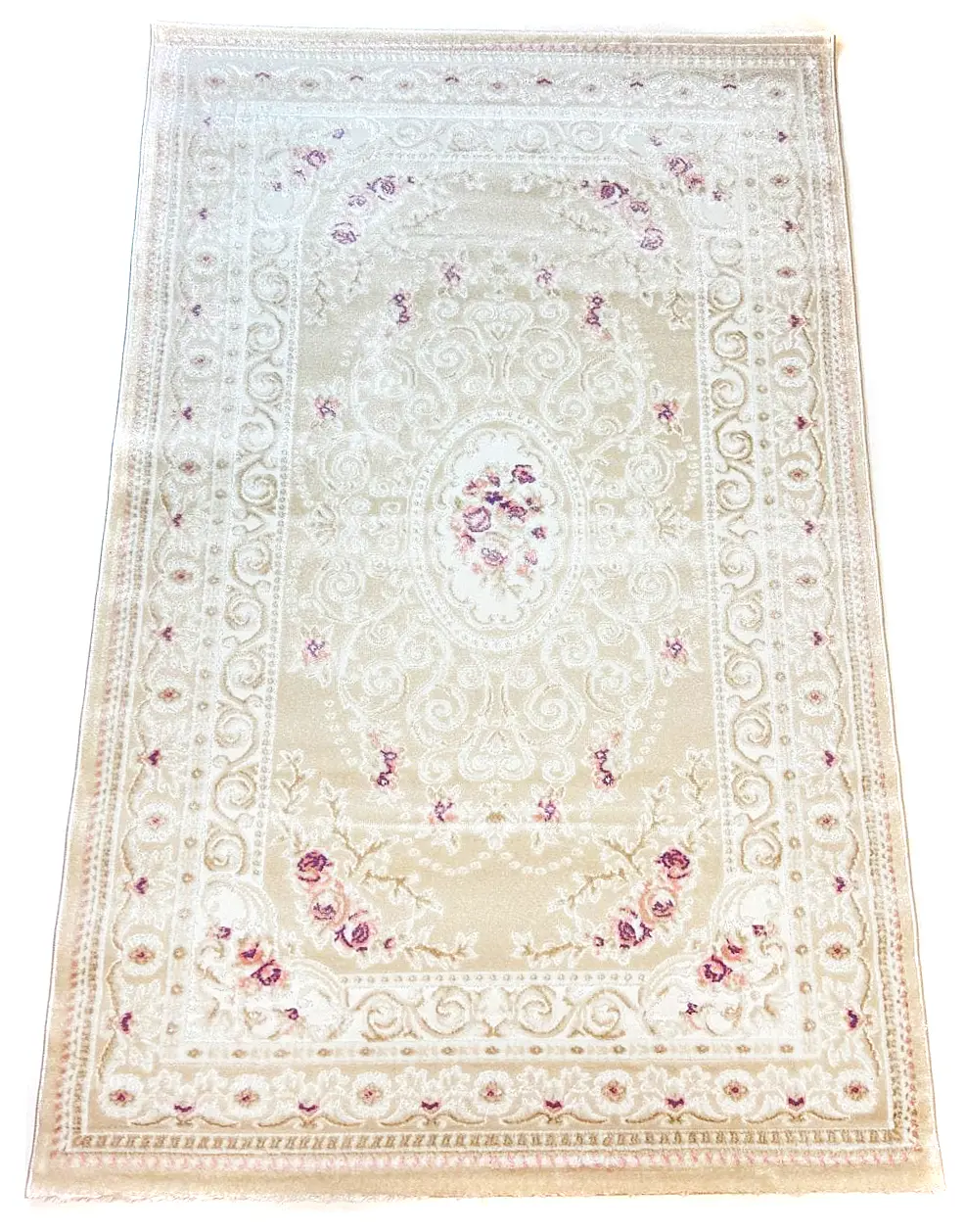 Класичний килим Flora Beige P658B